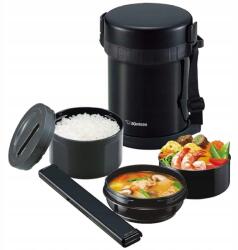 Zojirushi Ételtermosz 3 Tárolóval Zojirushi SL-GH18-BA, ideális utazáshoz (SL-GH18-BA)