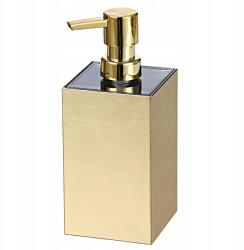 Rodeno Arany Színválasztékú Folyékony Szappanadagoló, Elegáns Fekete Kivitel, Tartós (ROD7335)