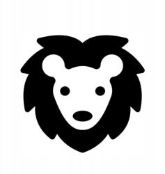  Autós matrica oroszlán