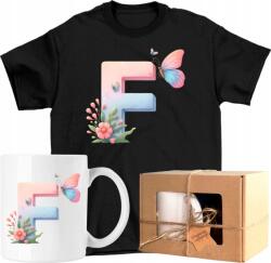  Bögre szett Póló pillangó betű ábécé F Kész Ajándék 152 (AP26.474.152)