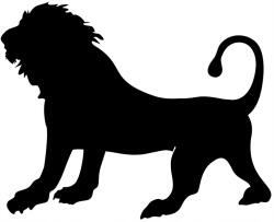  Autós matrica oroszlán király 7g 15cm x 12cm