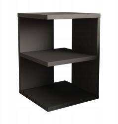  Elza éjjeliszekrény, éjjeli asztal segítő fekete 30x30x45 (S-N 5)