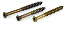  REISSER Kemény facsavar teraszhoz, A4, antik barna, kis fejjel (5, 5x50) (REI-R45155)