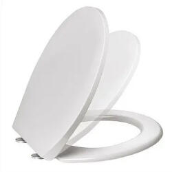 MKW Benefit Slim WC-tető, Metal Fix zsanérral, SoftClose funkcióval - fehér (MKW-S0A5V001)