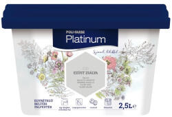 Poli-Farbe Platinum beltéri falfesték Ezüst zsálya E20 2, 5l (PO1010101050)