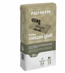 Poli-Farbe Beltéri meszes glett 20kg (PO61301001)