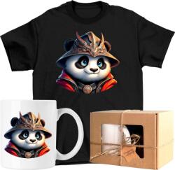  Bögre szett Póló Panda Mese Színes 16 Kész Ajándék 140 (AP32.0318.140)