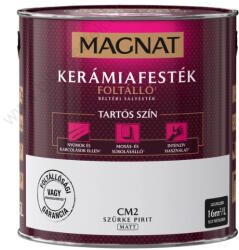 Poli-Farbe Magnat Kerámiafesték, beltéri Szürke pirit CM2 2, 5l (PO91020334)