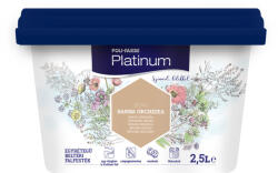 Poli-Farbe Platinum beltéri falfesték Barna orchidea BO40 2, 5l (PO1010101023)