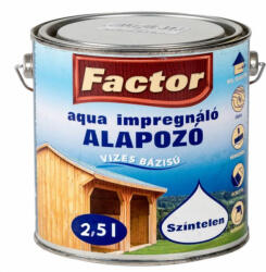Factor Aqua Impregnáló alapozó színtelen 2, 5 l (FACT395)
