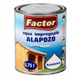 Factor Aqua Impregnáló alapozó színtelen 0, 75 l (FACT394)