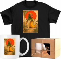  Bögre szett Póló Chimpanzi Bananini majom 5 Kész Ajándék Xs (AP44.44.XS)