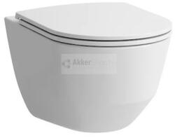 Laufen Pro perem nélküli WC-csésze ülőkével, fali, mélyépítésű 530*360*345mm - fehér (LAUF-H8669570000001)
