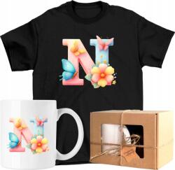  Bögre szett Póló pillangó betű ábécé N Kész Ajándék 152 (AP26.482.152)