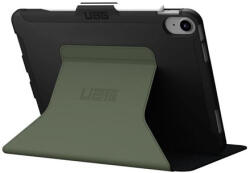 Apple UAG Scout Apple iPad 10.9 2022 / iPad 11 2025 flip hátlap tok, Black-Olive (12339I114072) - phoner