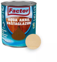 Factor Aqua Akril vastaglazúr - színtelen XTR 0, 75 l (FACT930)