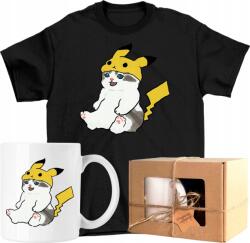  Bögre szett Póló Cica Vicces Mém 4 Kész Ajándék 140 (AP45.68.140)