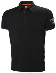 Helly Hansen Kensington galléros póló - fekete, méret: XL (HELLY-79241_990-XL)