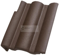 Bramac római NOVO szegély bal sötétbarna - rövid oldalszoknyával (8-10cm) RÉGI (431334)