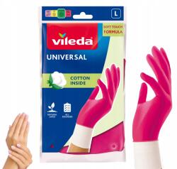 Vileda Gumikesztyű Takarításhoz, Latex, Universal, L-es méret (Rękawiczki Gumowe Do Sprzątania Lateks L)