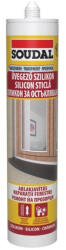 Soudal Üvegező szilikon, ecetsavas 280ml transzparens (SO117977)