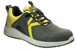 Kapriol Pilot munkavédelmi cipő S1-P SRC, zöld/sárga, méret: 46 (KAP43706)