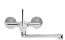 MOFÉM MOFÉM Mambo-5 mosogatócsaptelep fali, egykaros, alsó kifolyócsővel (MOF-152-0035-00)