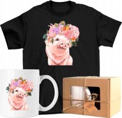  Bögre szett Póló Malac Kedves Gyerek 6 Kész Ajándék 152 (AP45.231.152)