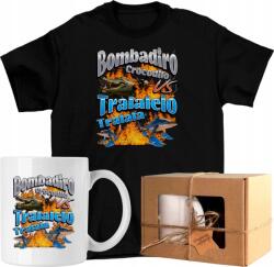  Bögre szett Póló Bombadiro Crocodilo brainrot 13 Kész Ajándék 116 (AP44.9.116)