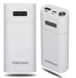  Powerbank Ház C Típus 5V 2A 3-PORT Bemenet 18650/18700/20700 Akkumulátor (ZVXUI0430)