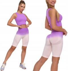 Moraj Push-Up leggings Kerékpáros Rövidnadrág magas derekú sportnadrág 2400-001 rózsaszín L (2400-001)