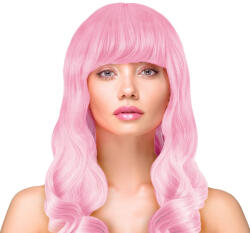 PartyPal Paróka, hosszú, hullámos, világos pink