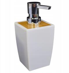 Rodeno Folyékony Szappan Adagoló 370 ML Fehér Bambuszfa Robustus Stílusos (ROD9469)