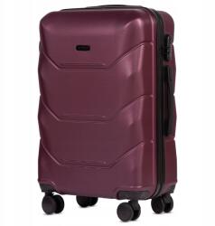 Wings Bőrönd Közepes Abs Rögzített Bőrönd 4 Keréken tágas Kemény (149 M BURGUNDY)