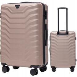 Wings Közepes XL-es bőrönd repülőgéphez ABS-ből Kemény (PEA01-M-CHAMPAGNE)