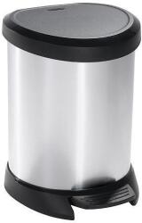 Keter Szemetes kuka Curver® DECO BIN 20L, ezüst/fekete (ST2211242)
