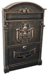  Postaláda ALU, antik bronz, 410x255x90 mm (ST252261)