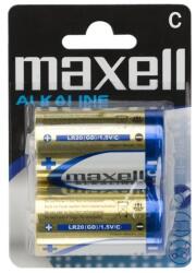 Maxell Baby elem Típus: C LR14 Alkaline 2 db/bliszter