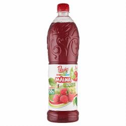 Pölöskei málna ízű szörp cukorral és édesítőszerrel, csökkentett energiatartalommal 1 l