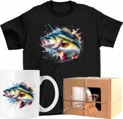  Bögre szett Póló Halak Horgász Horgászat 24 Kész Ajándék Xs (AP32.0626.XS)