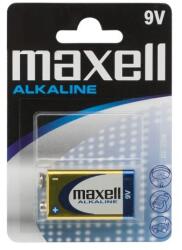 Maxell 9V-os elem E 6LR61 Alkaline 1 db / bliszter