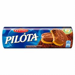 Győri kakaós krémmel töltött omlós keksz 180 g
