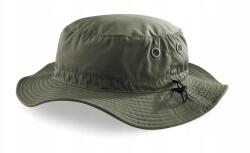 Beechfield Katonai Kalap, hálós bélés, állítható pánt, Olive Green (B88)