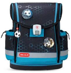 Belmil merevfalú focis iskolatáska mágneszáras - Kick the Ball (BL40578AG5F)