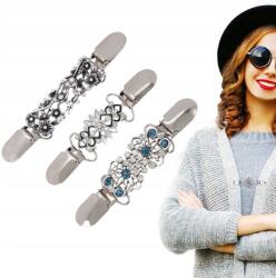 Kardigán Bross Csipesz Kardigán Pulóver Retro 3DB (7B-8A-111)