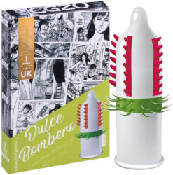 EGZO Dulche Bombero - tüskés, stimuláló óvszer (1db) (5065019797216) - bujaalmok