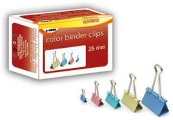  Binder csipesz 25mm színes 12 darabos (HJV0812) - fotoland