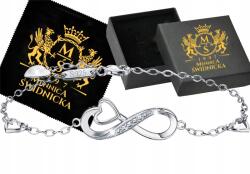 Mennica Świdnicka Karkötő Ezüst 925 Női Celeb Infinity Ajándék