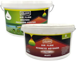 Festék Bázis Valmor - Air Flow - Beltéri Hőtükör-Festék fehér 5l +1, 7 l Kenhető hőtükör (902_274)