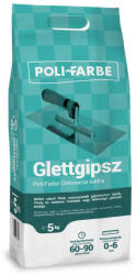 POLI-FARBE glettgipsz 0-6 mm választható kiszerelésben (60801004)